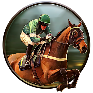 Horse Racing Logo Wacky Sports