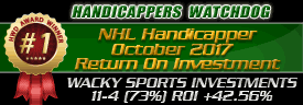 Wacky Sports NHL 2017 Top ROI